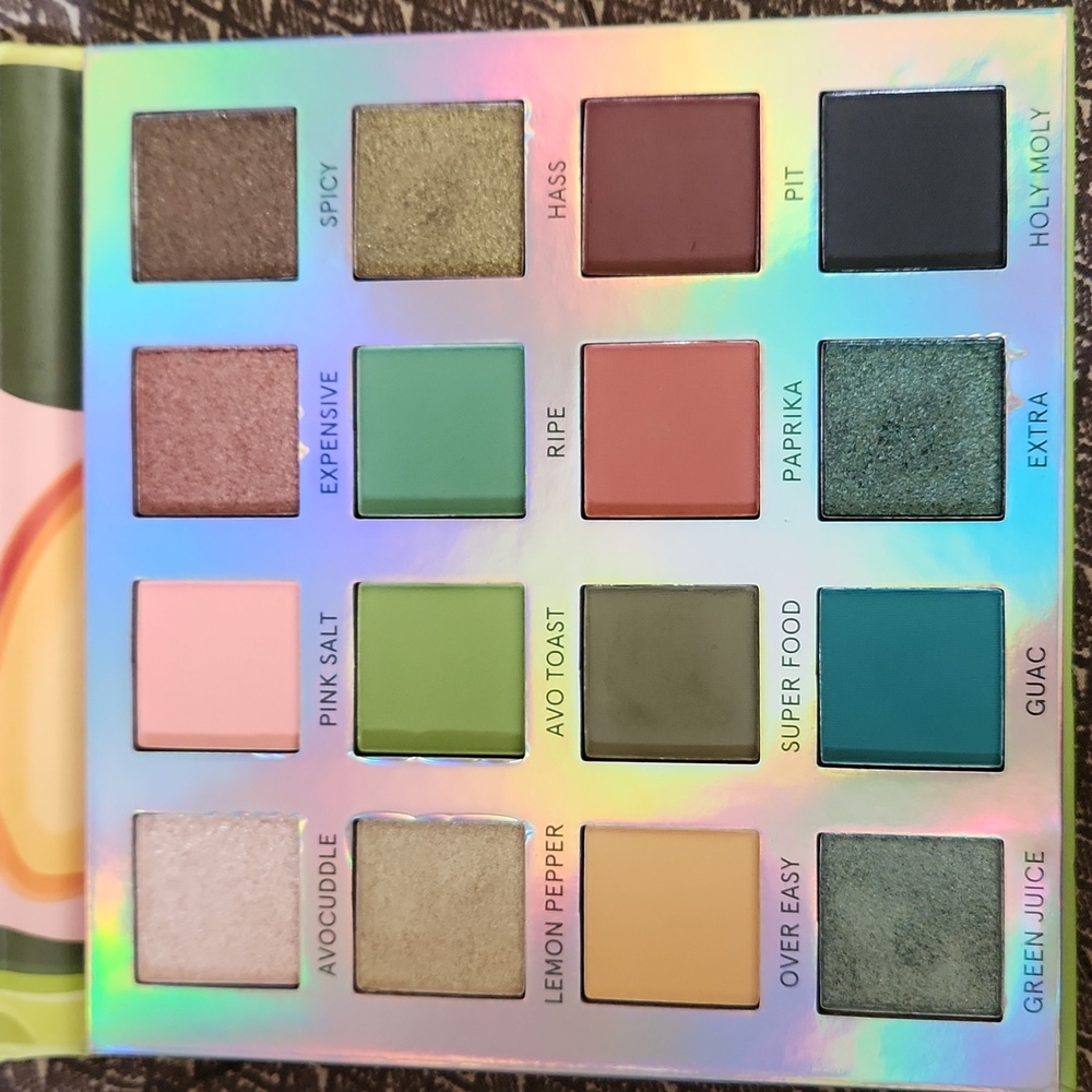 BH Cosmetics Weekend Vibes Avocado Toast Palette